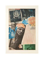 Robert Rauschenberg Robert Rauschenberg "Homage to Frederick Kiesler (Foster 38)"