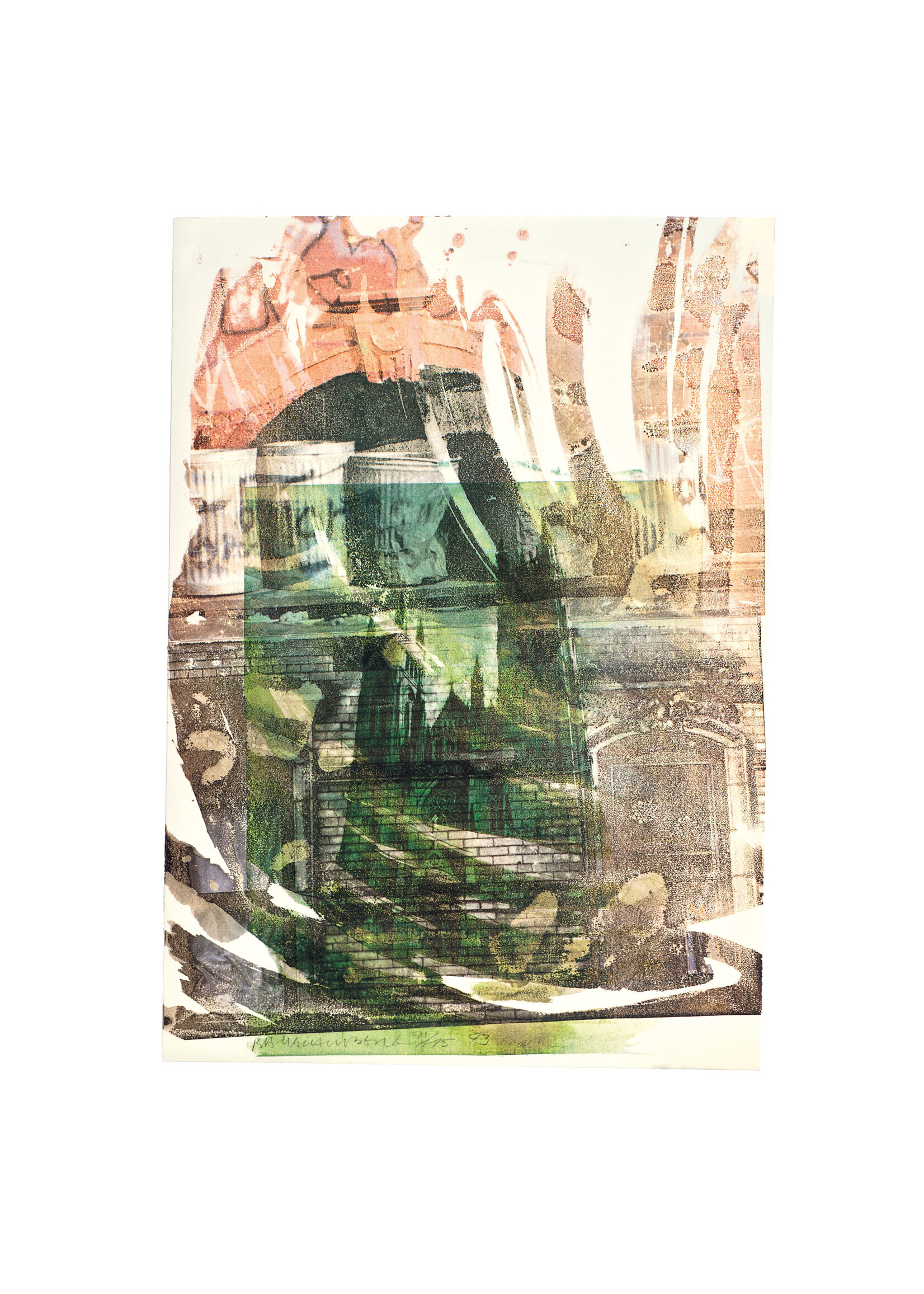 Robert Rauschenberg Robert Rauschenberg "Saint John the Divine"