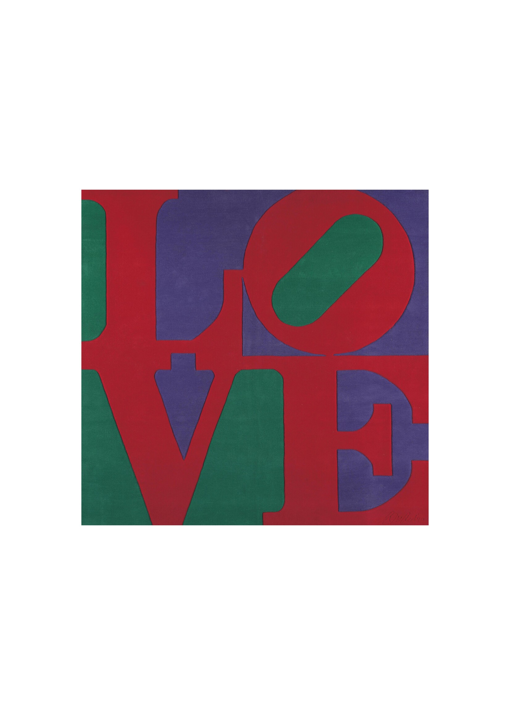 Robert Indiana Robert Indiana "Chosen Love"