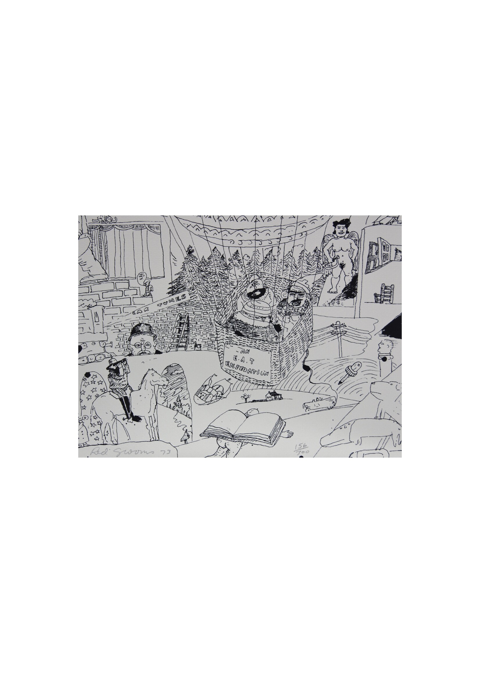 Red Grooms "Untitled"