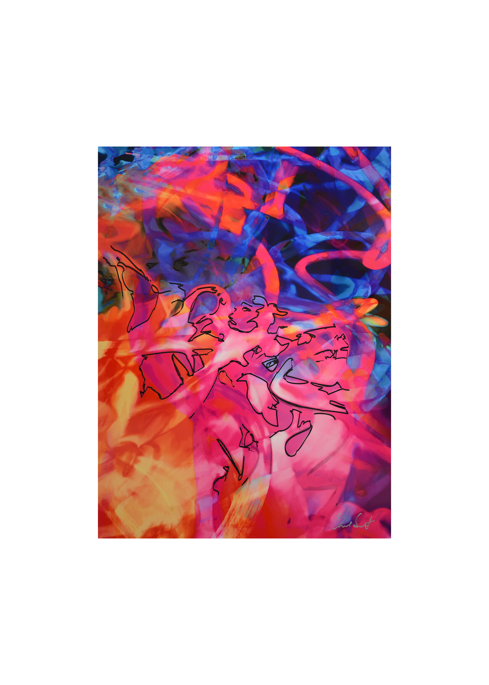 Chad Smith Chad Smith "Abstract Red"