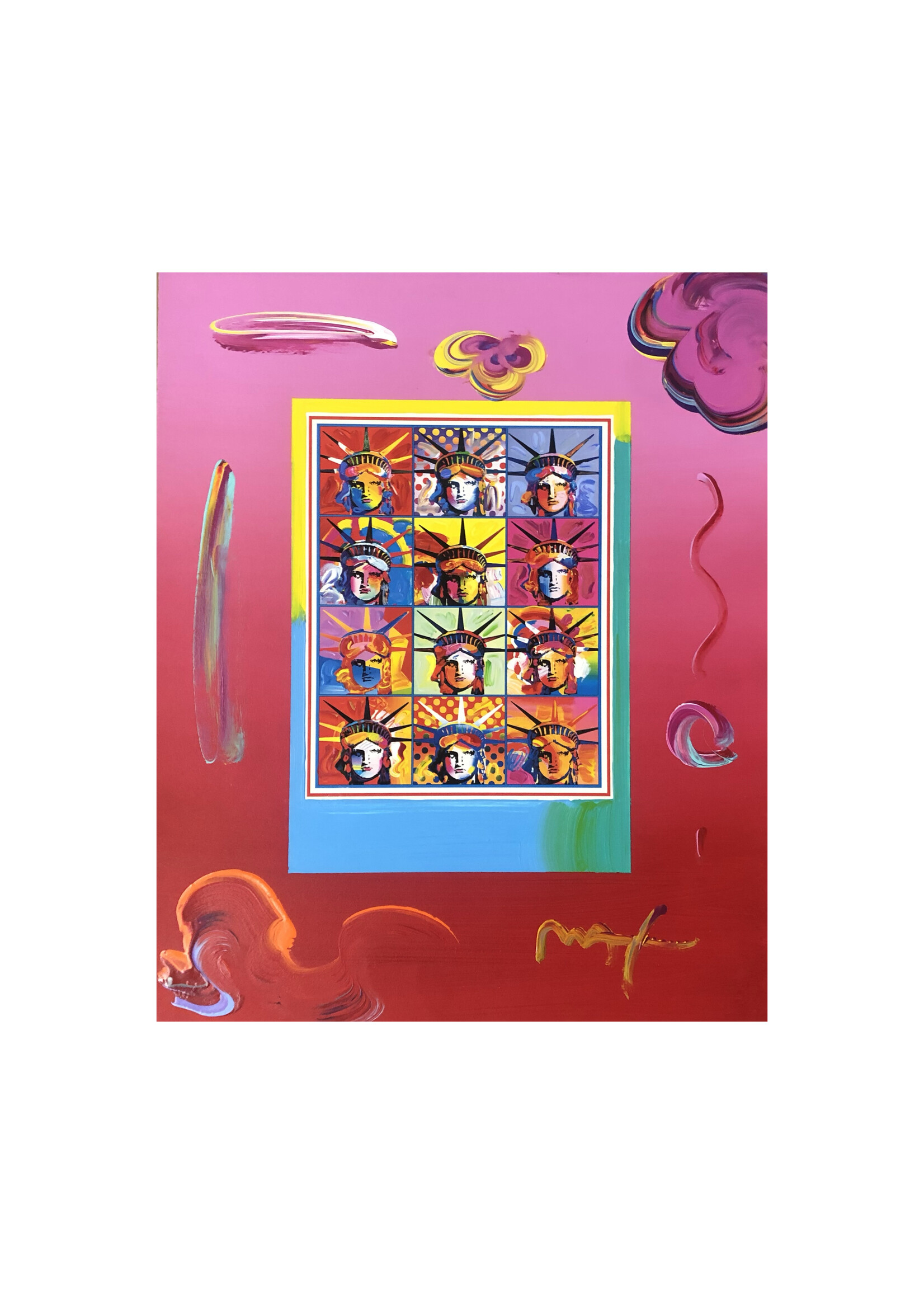 Peter Max Peter Max "Liberty and Justice for All"