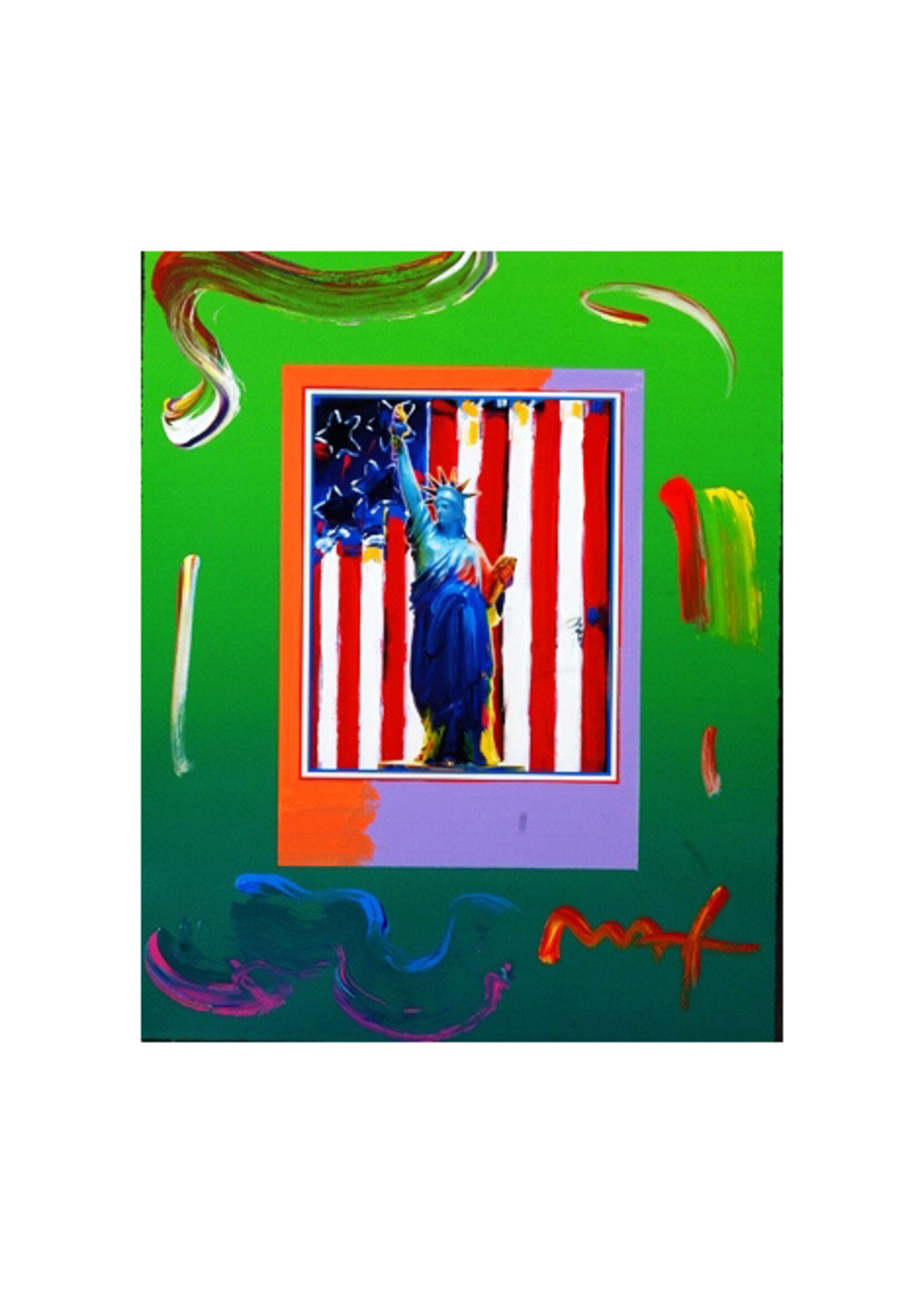 Peter Max Peter Max "United We Stand"