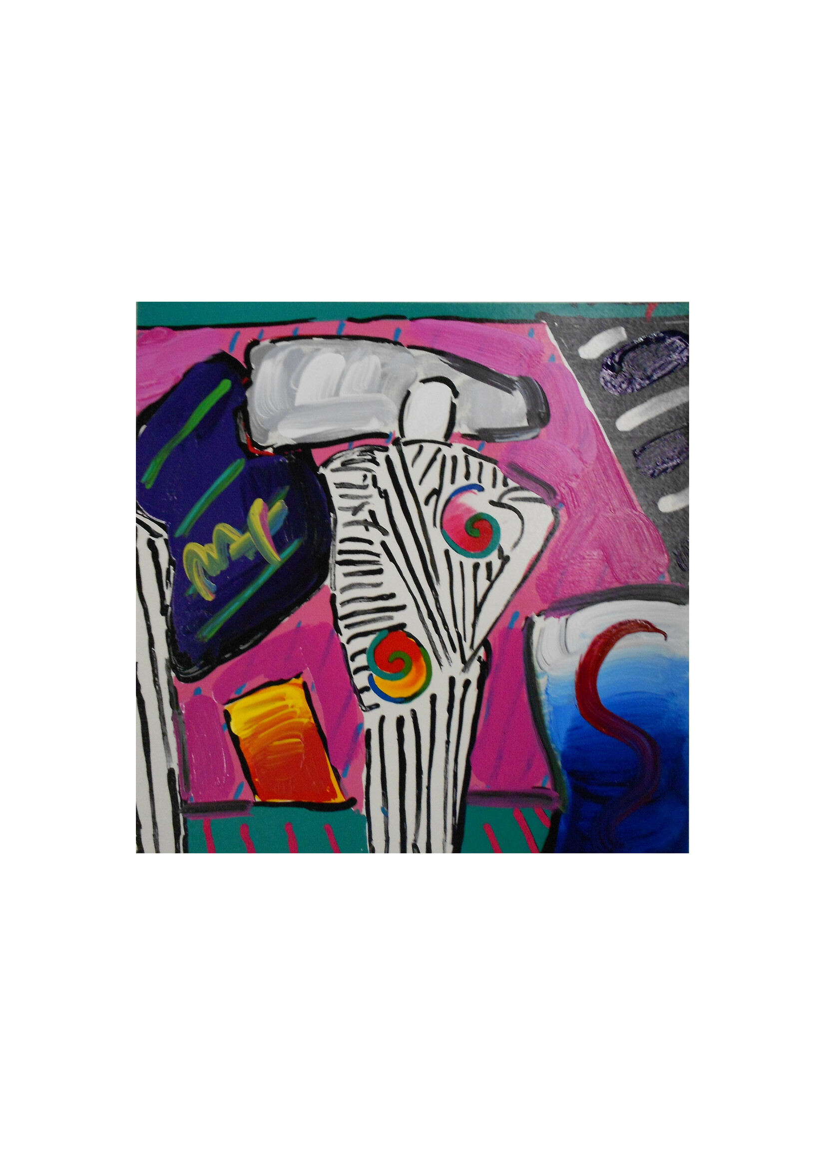 Peter Max Peter Max "Retro: Time Line Dega Man"