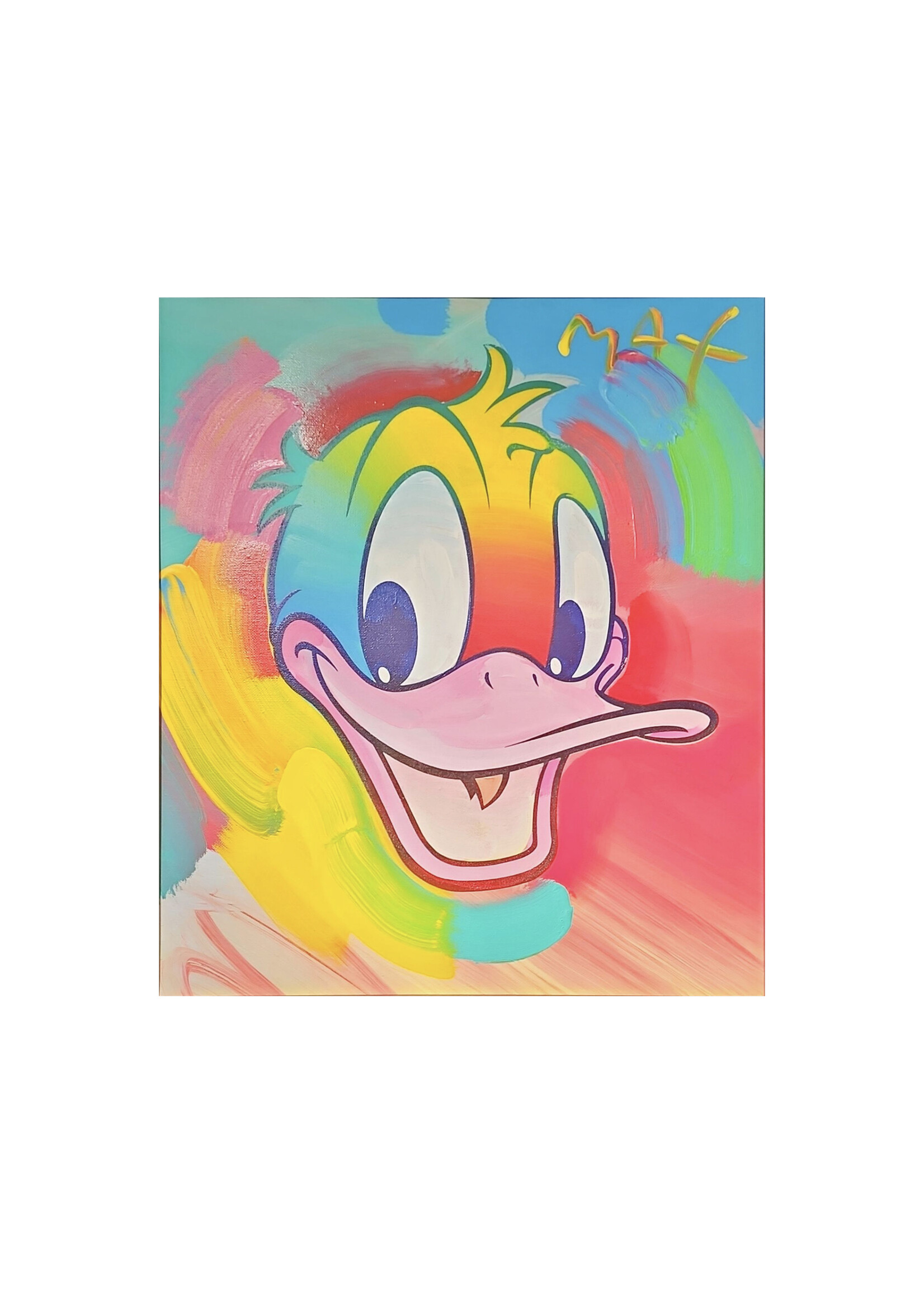 Peter Max Peter Max "Donald Duck"