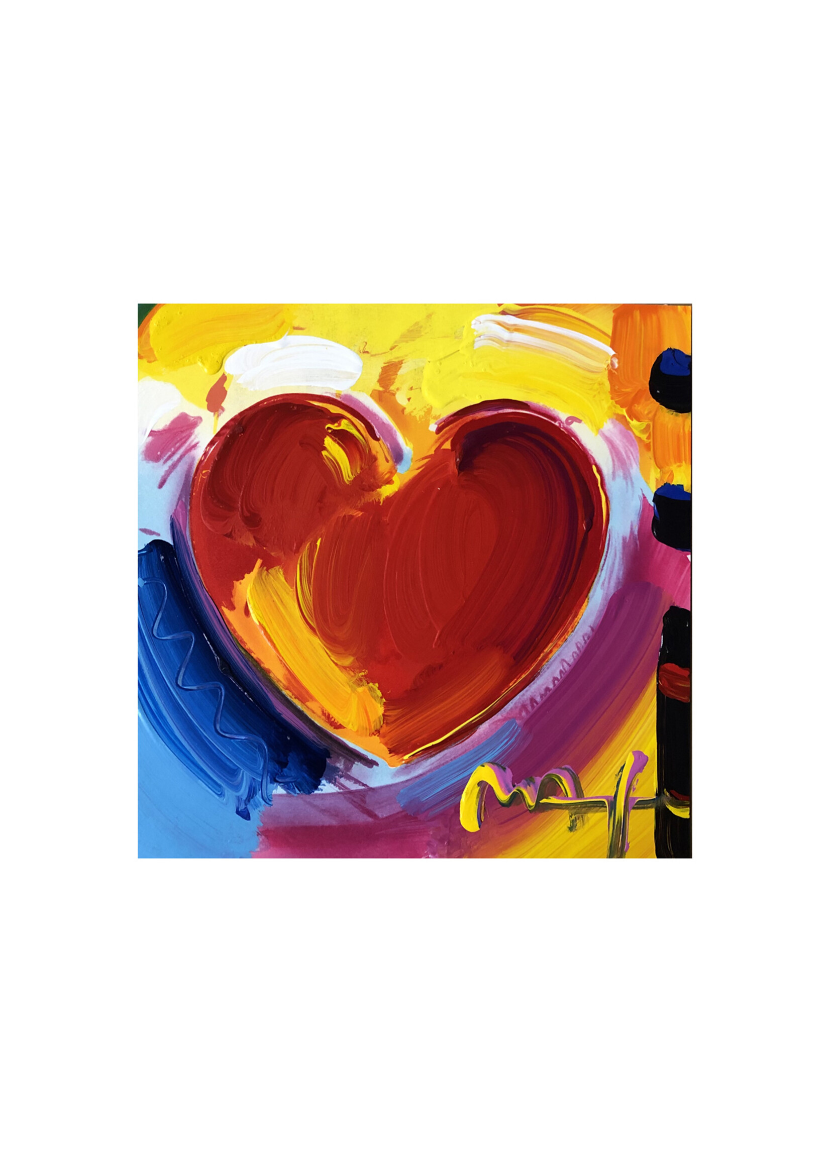 Peter Max Peter Max "Retro: Heart"