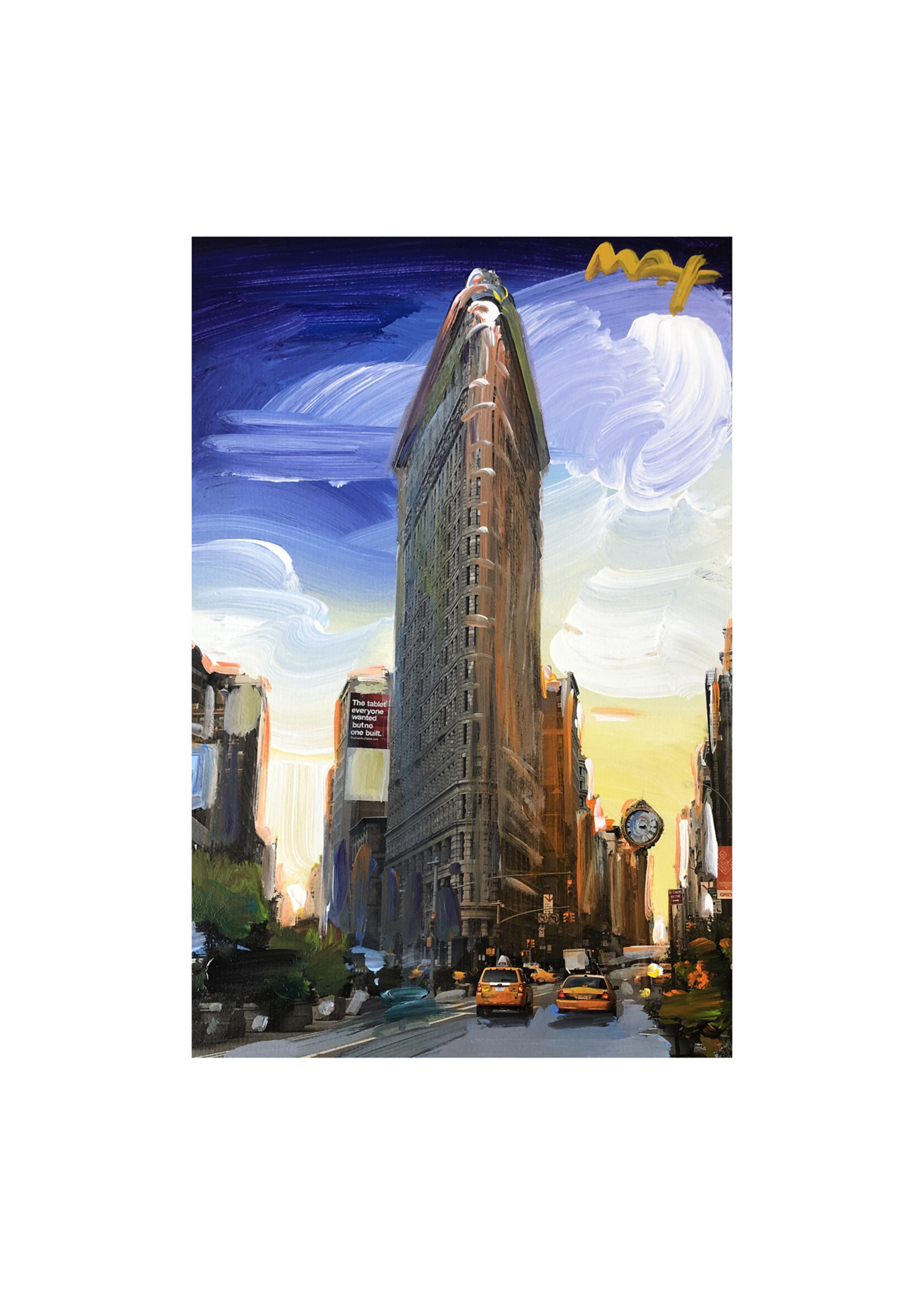 Peter Max Peter Max "Flatiron Building"