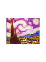 Peter Max Peter Max "Starry Starry Night (Pink)"