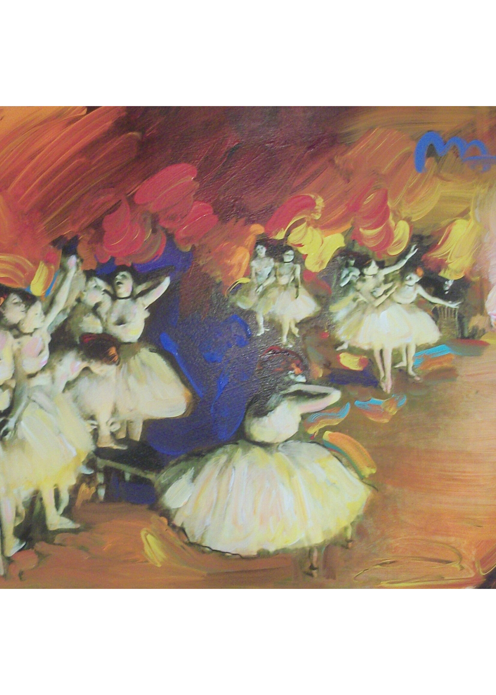 Peter Max Peter Max "Homage to Degas: Dance Ballet Rehearsal"