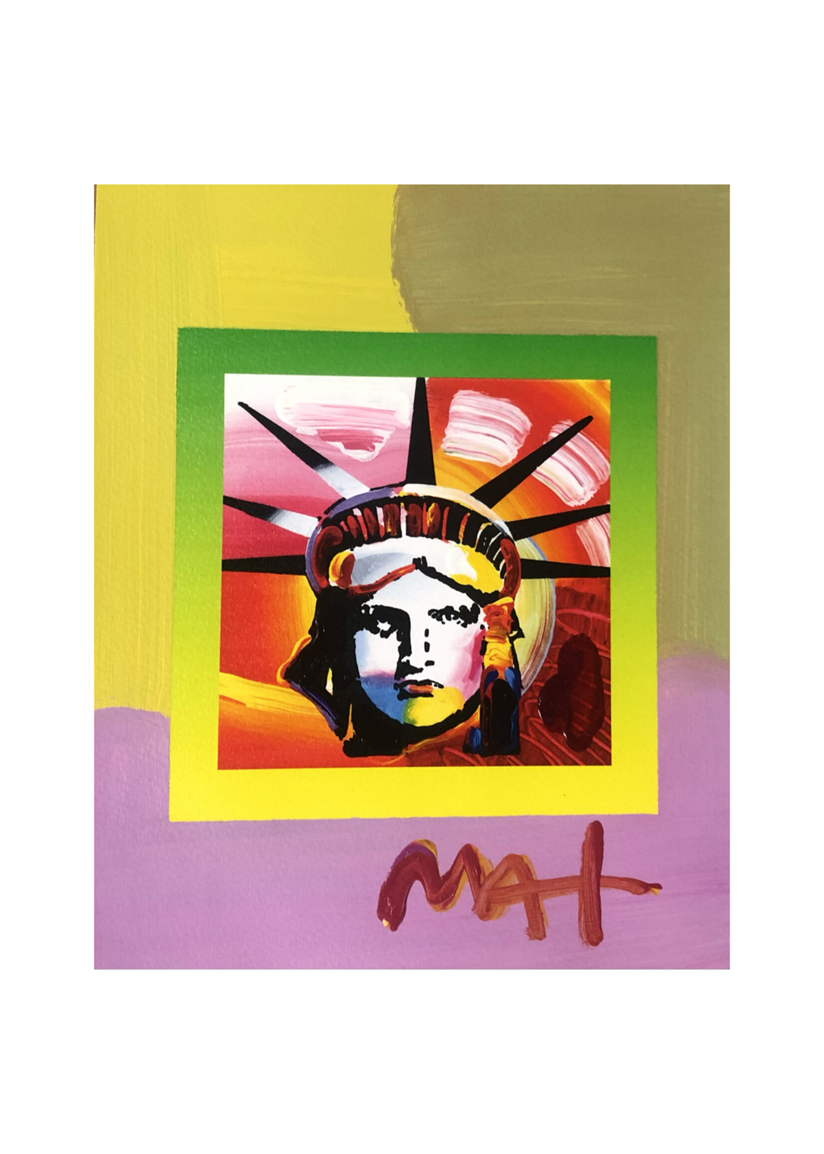 Peter Max Peter Max "Liberty Head on Blends"