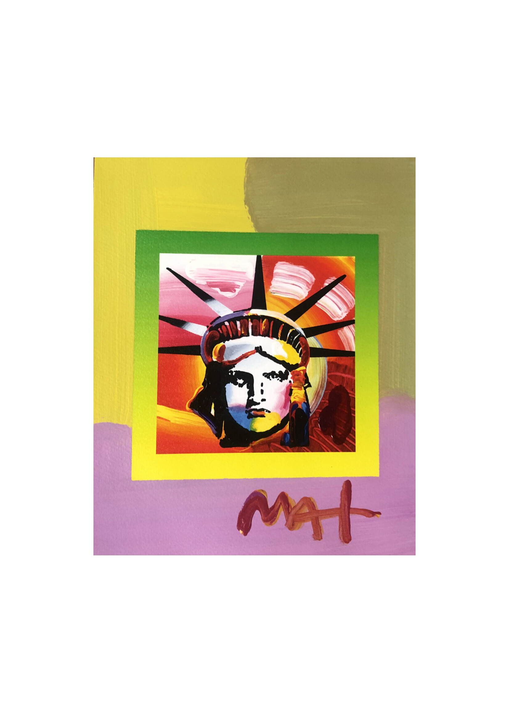 Peter Max Peter Max "Liberty Head on Blends"
