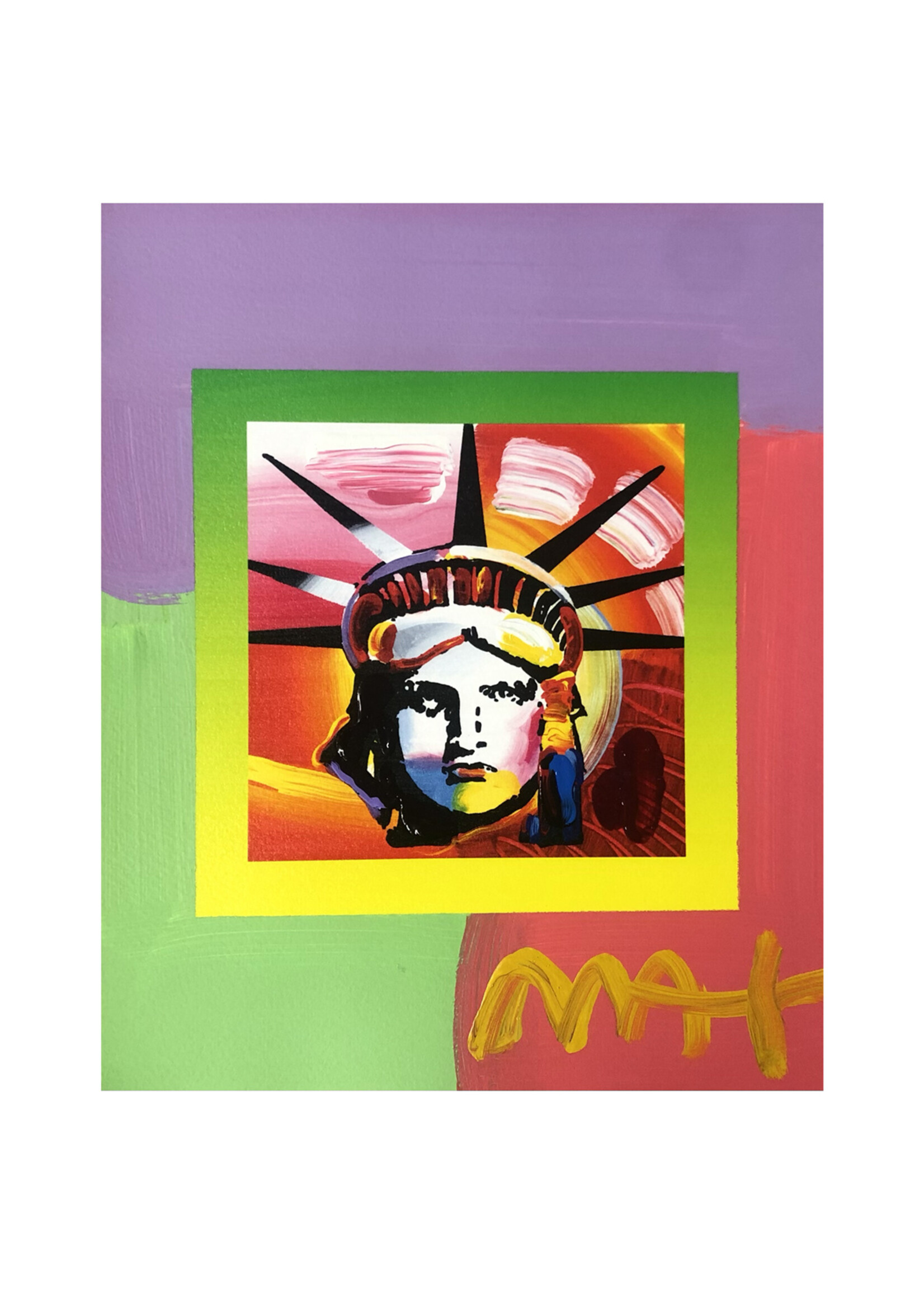 Peter Max Peter Max "Liberty Head on Blends"