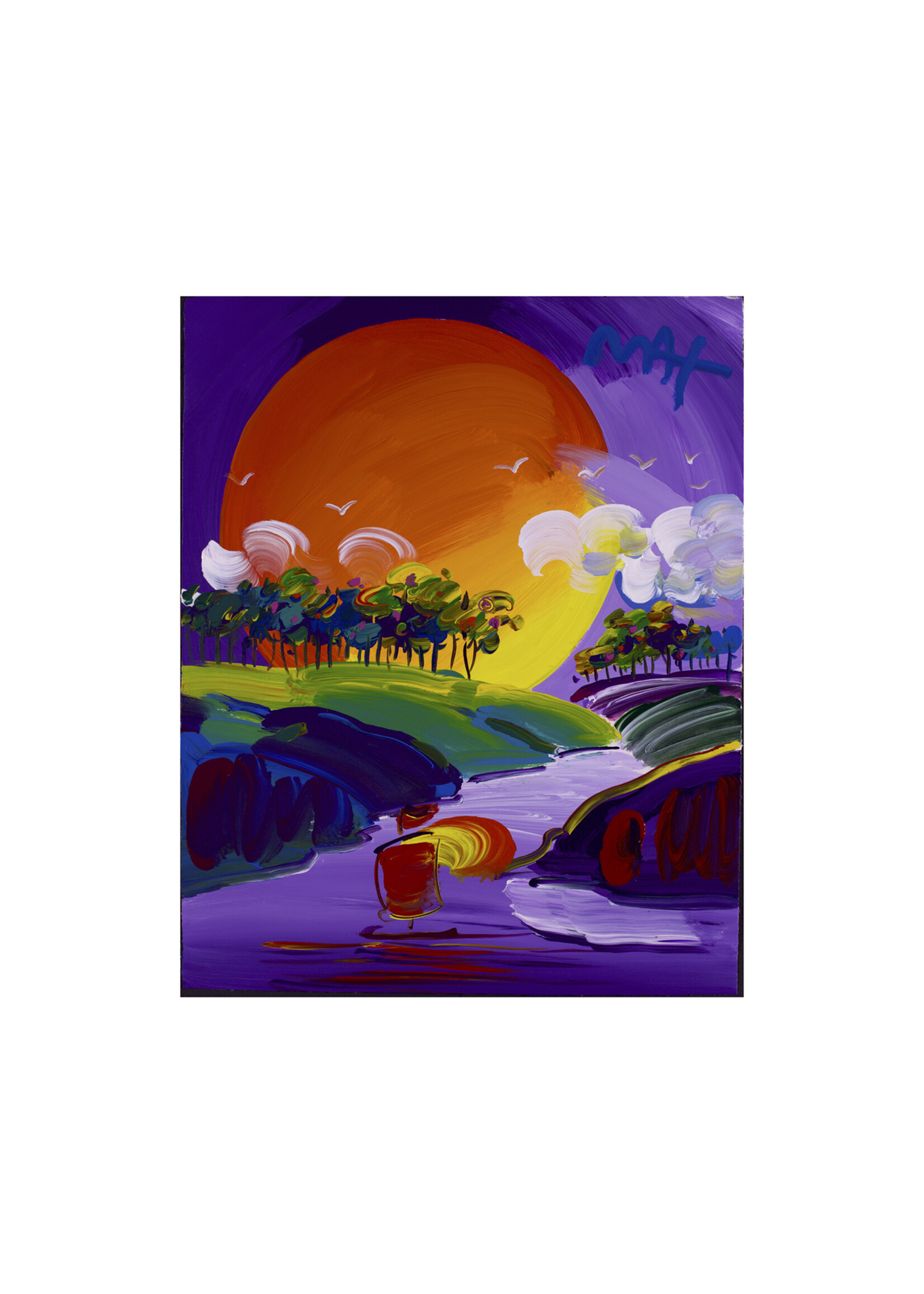 Peter Max Peter Max "Without Borders"