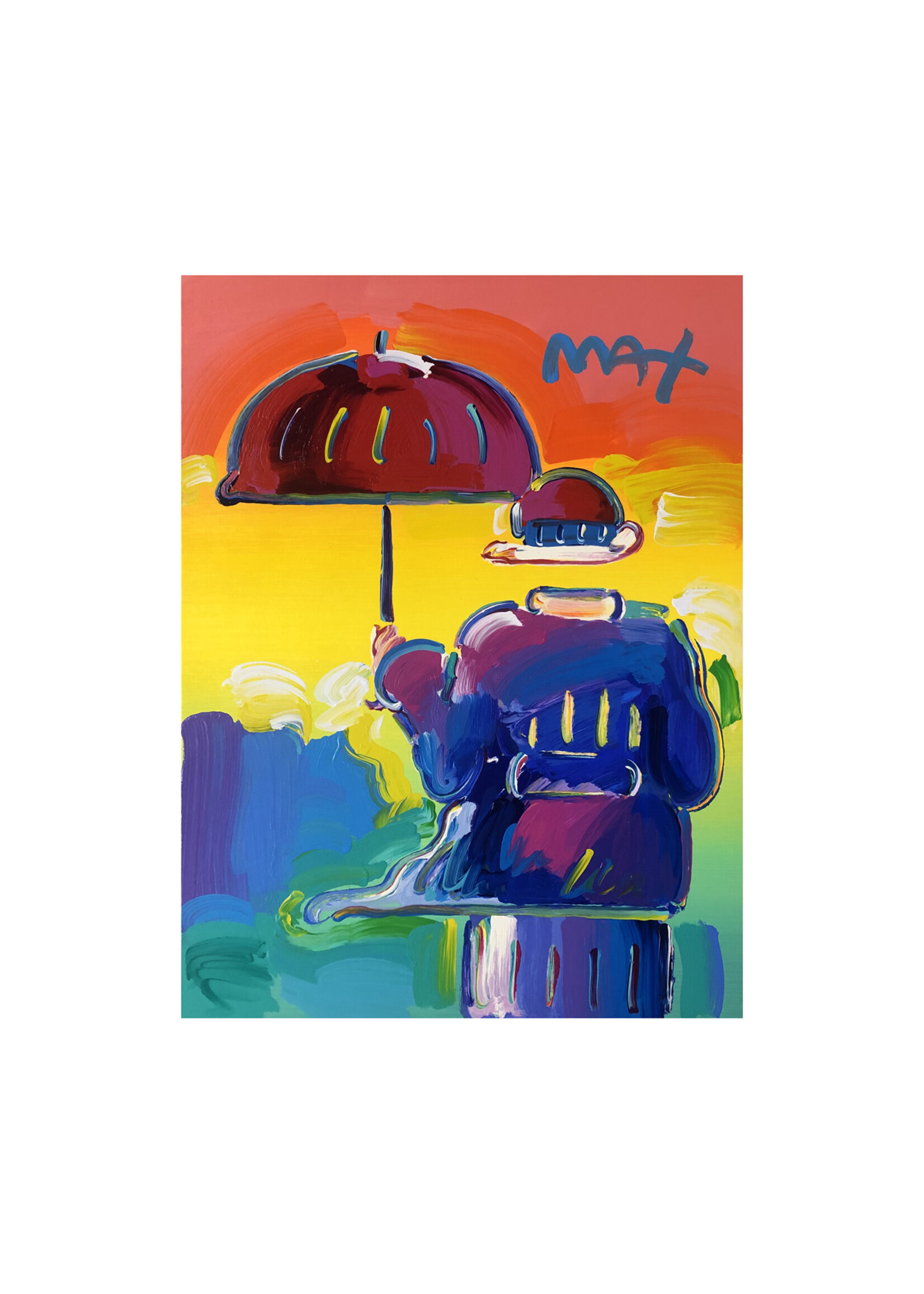 Peter Max Peter Max "Umbrella Man"