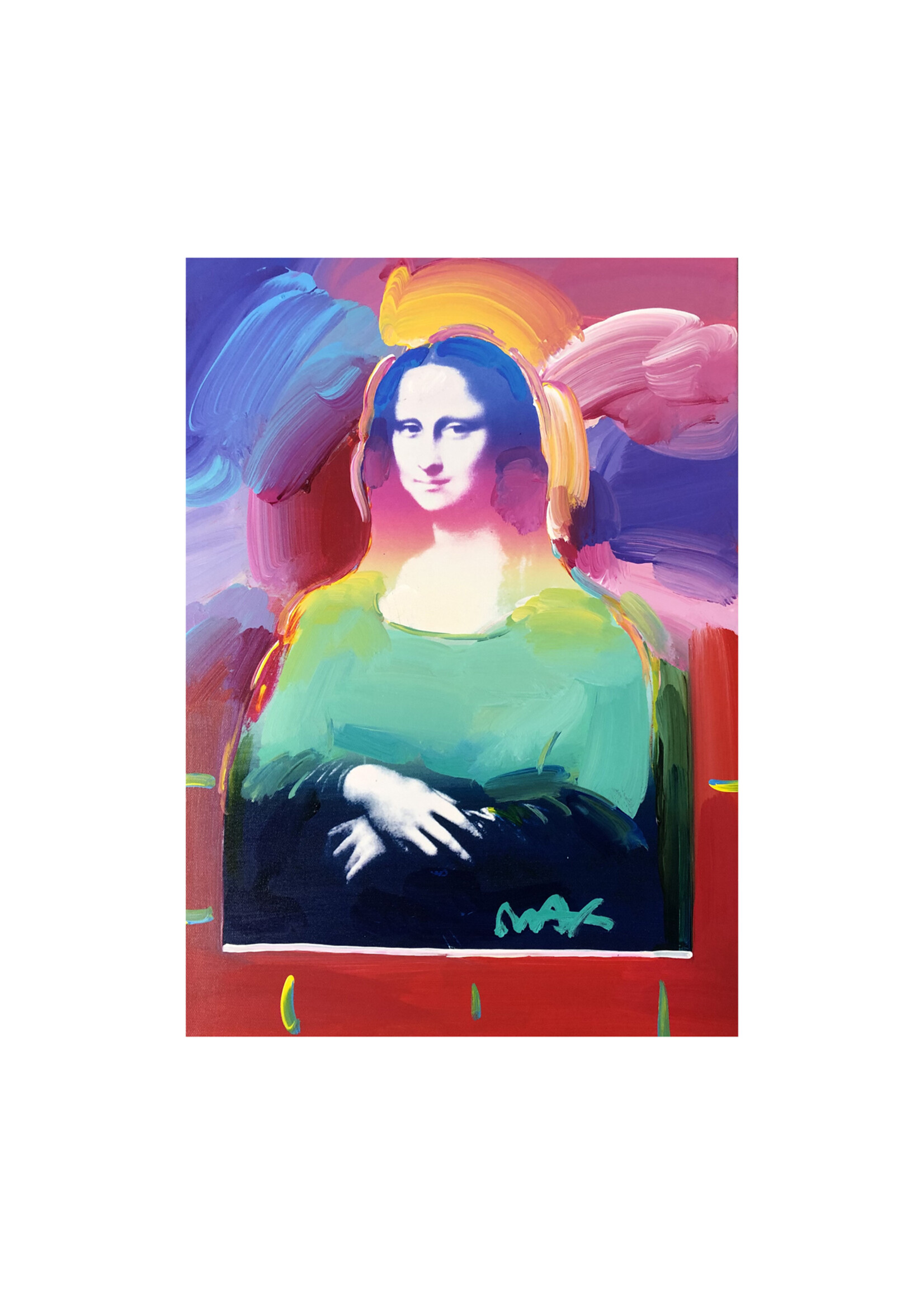 Peter Max Peter Max "Mona Lisa (Full Body)"