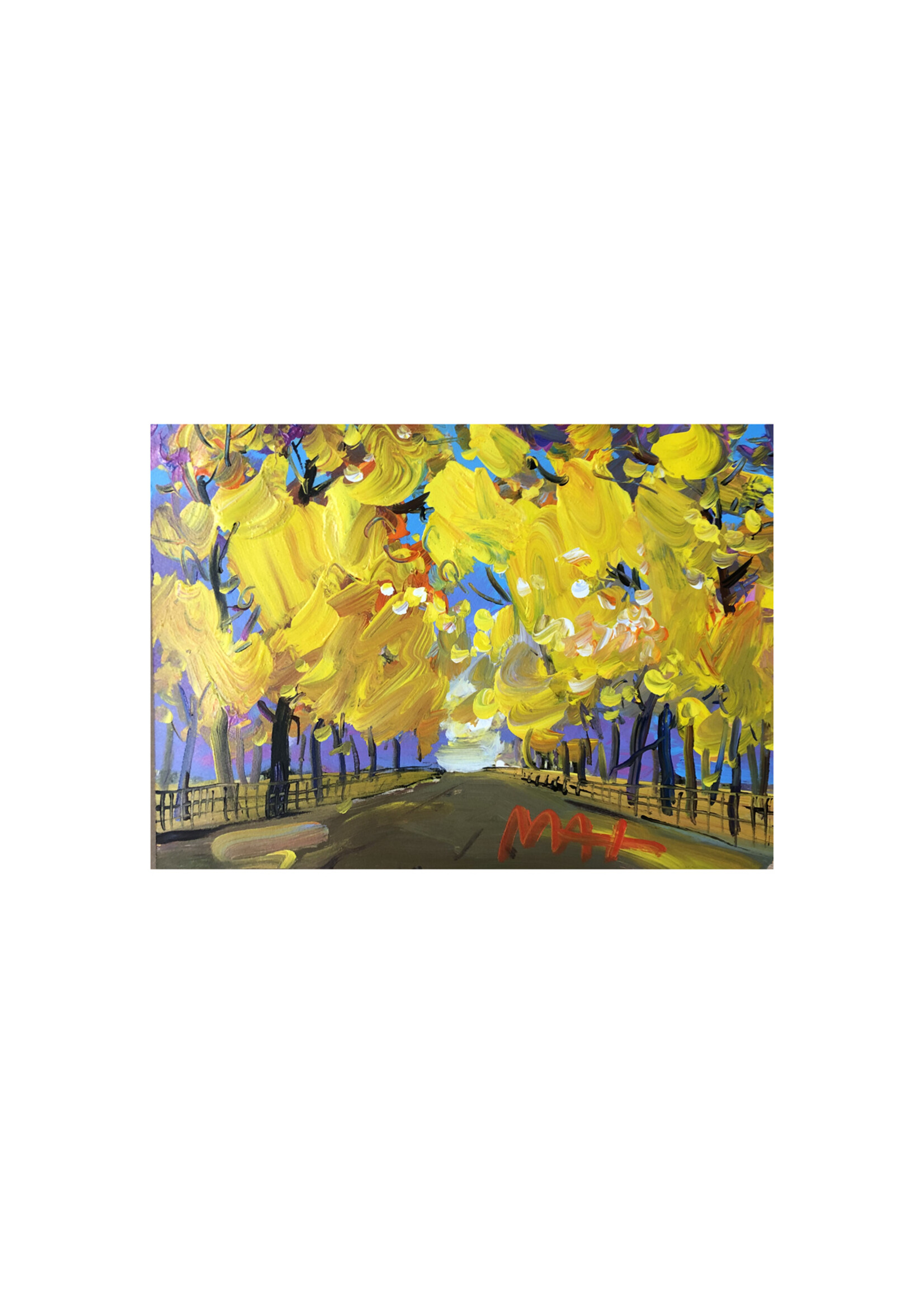 Peter Max Peter Max "Four Seasons II: Autumn (Central Park)"