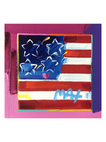 Peter Max Peter Max "Flag with Heart"
