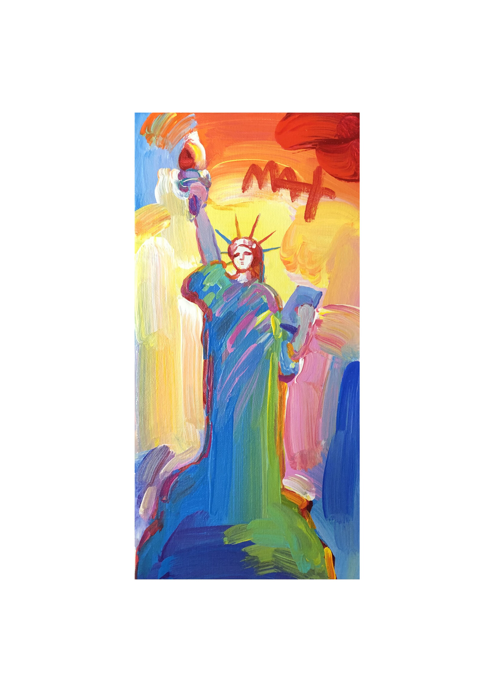 Peter Max Peter Max "Statue of Liberty"