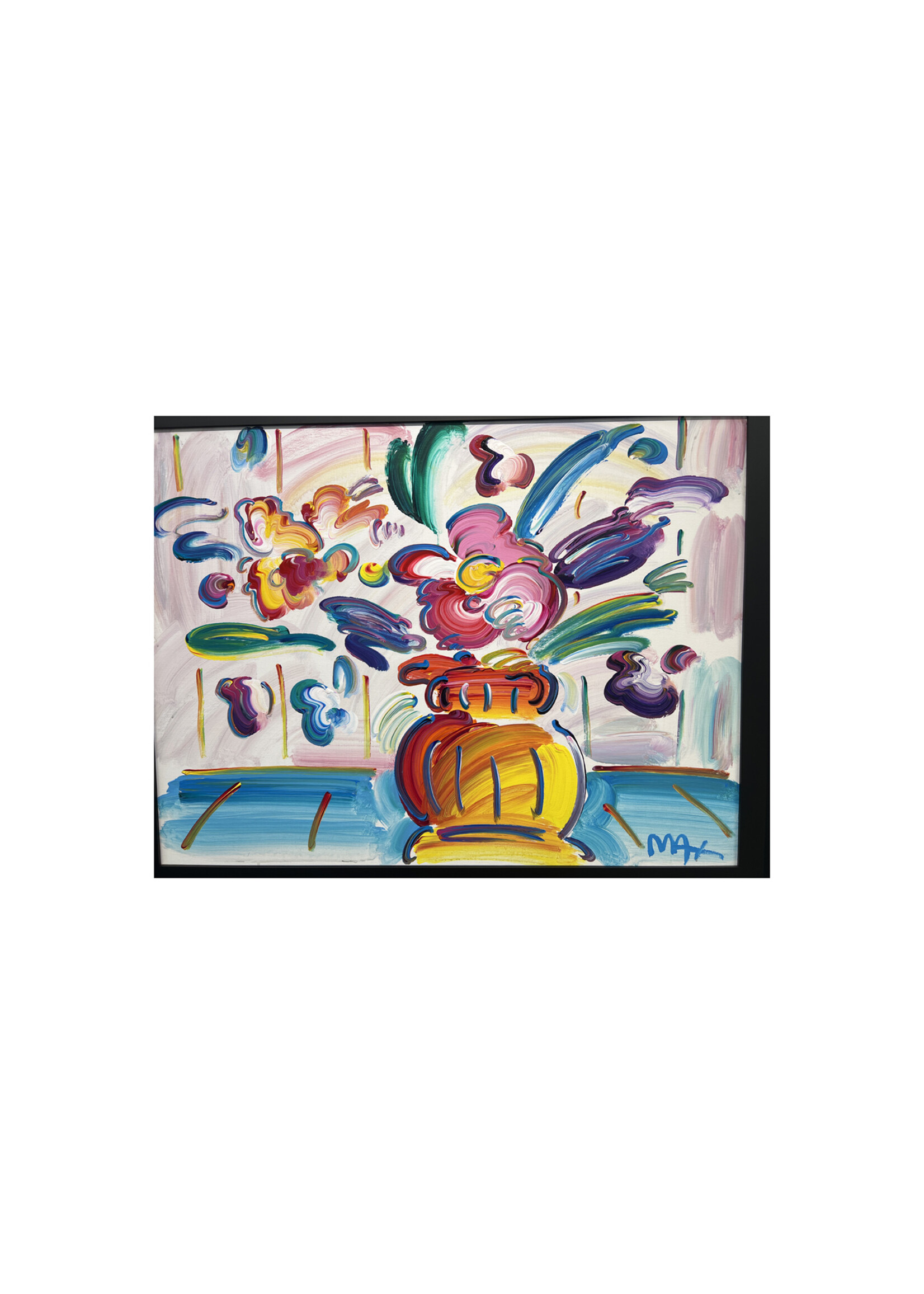 Peter Max Peter Max "Vase of Flowers"