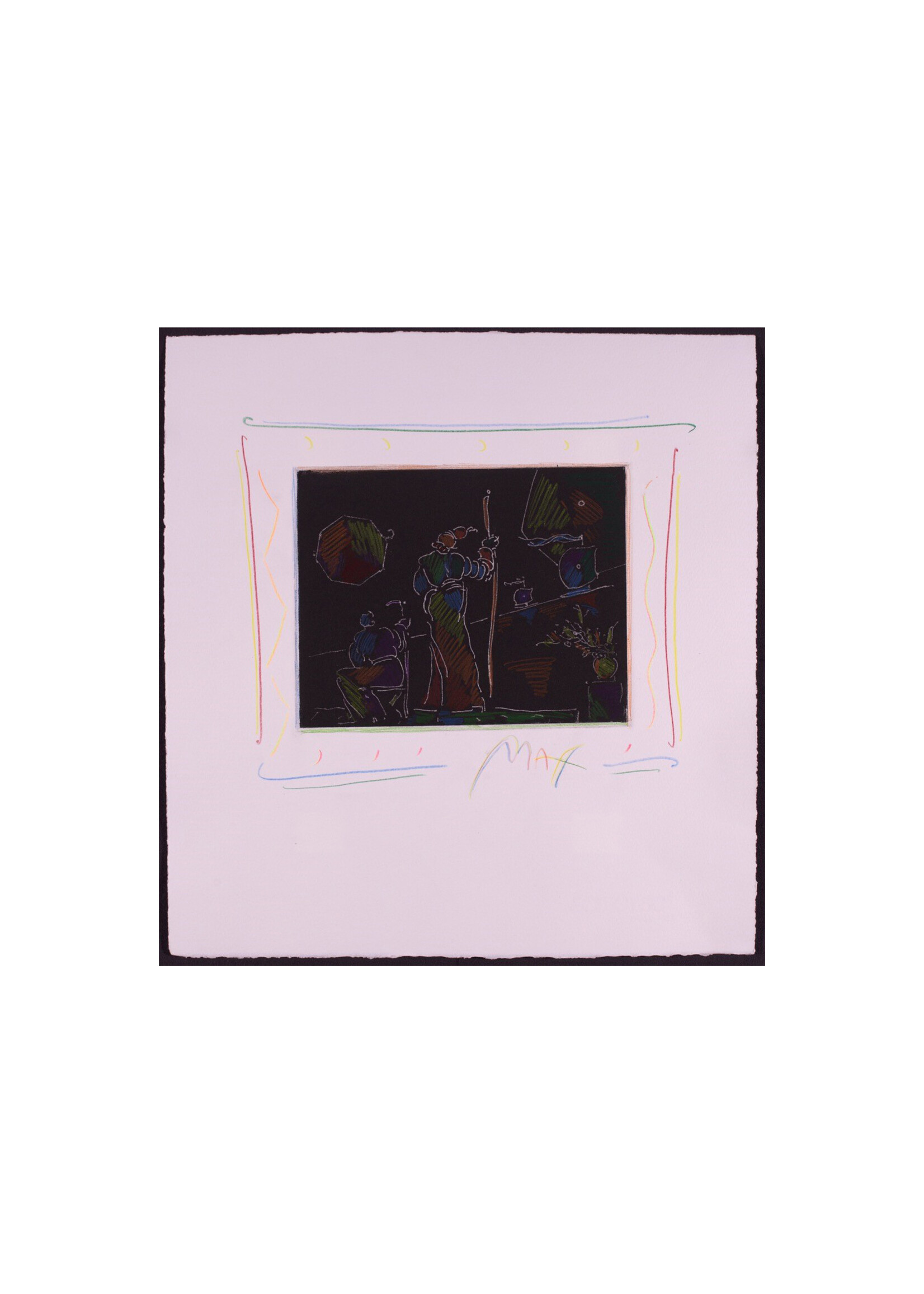 Peter Max Peter Max "7 Dreams: Dream 2: Mystic Sailing"