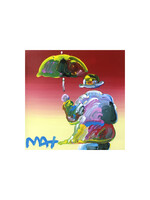 Peter Max Peter Max "Umbrella Man on Red"