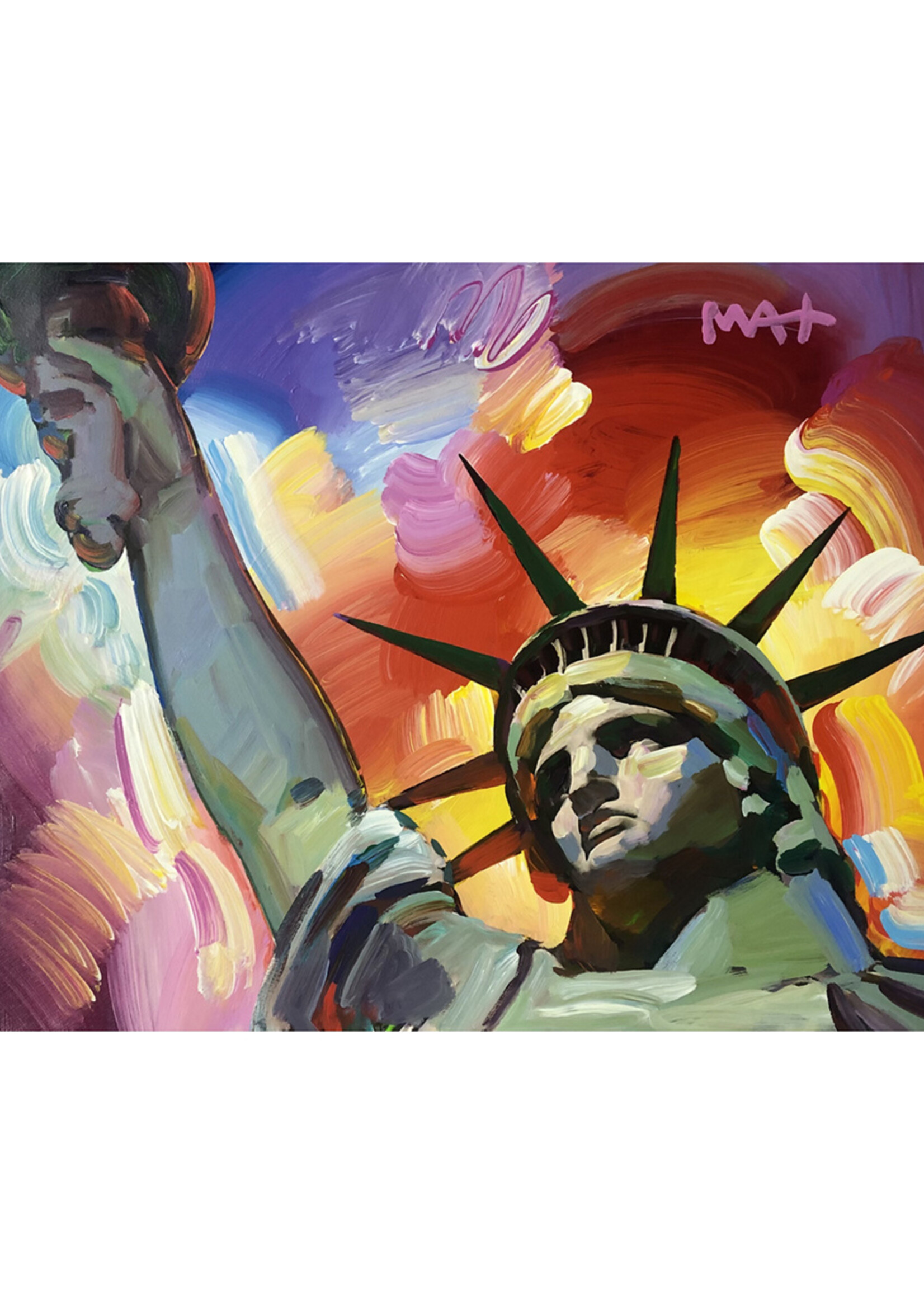 Peter Max Peter Max "Statue of Liberty (Fireworks)"