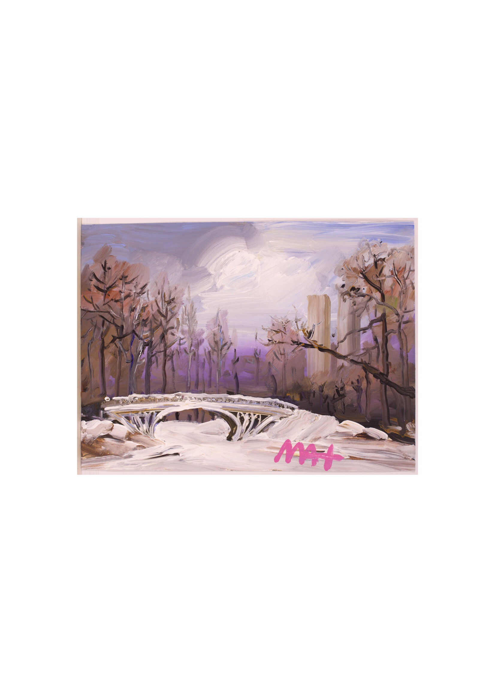 Peter Max Peter Max "Four Seasons: Winter (Central Park)"