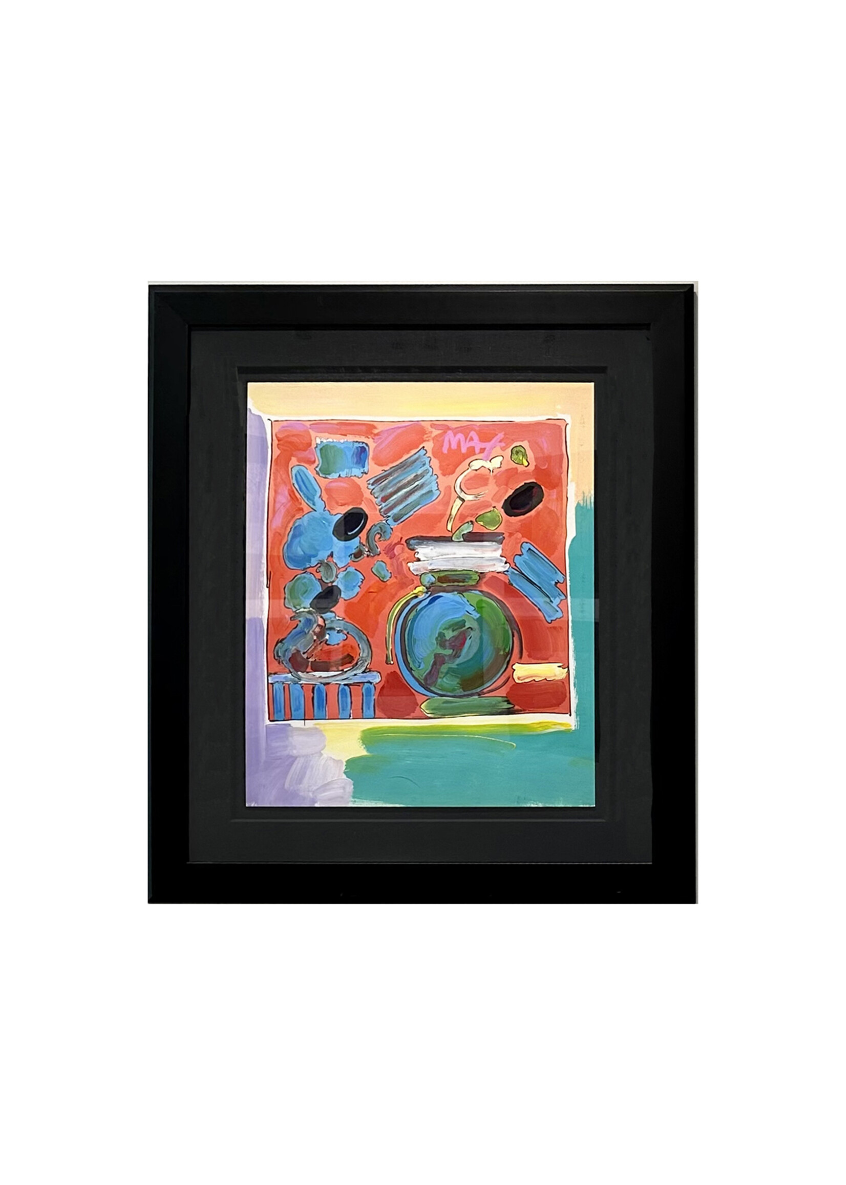 Peter Max Peter Max "Composition Red"
