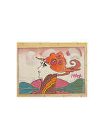 Peter Max Peter Max "Mountain Girl"