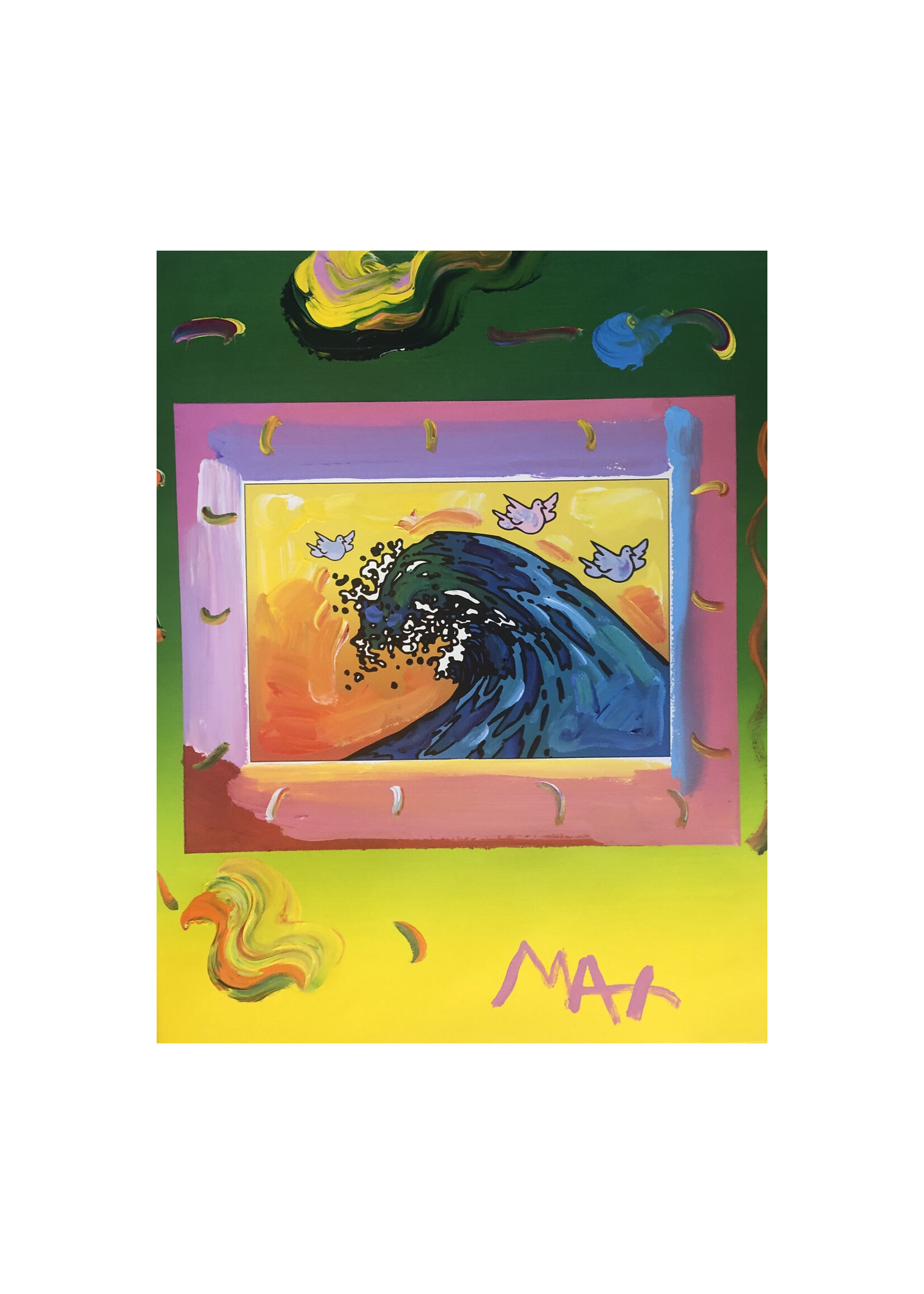Peter Max Peter Max "Protect Our Planet"