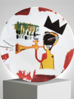 Porcelain Plate Basquiat