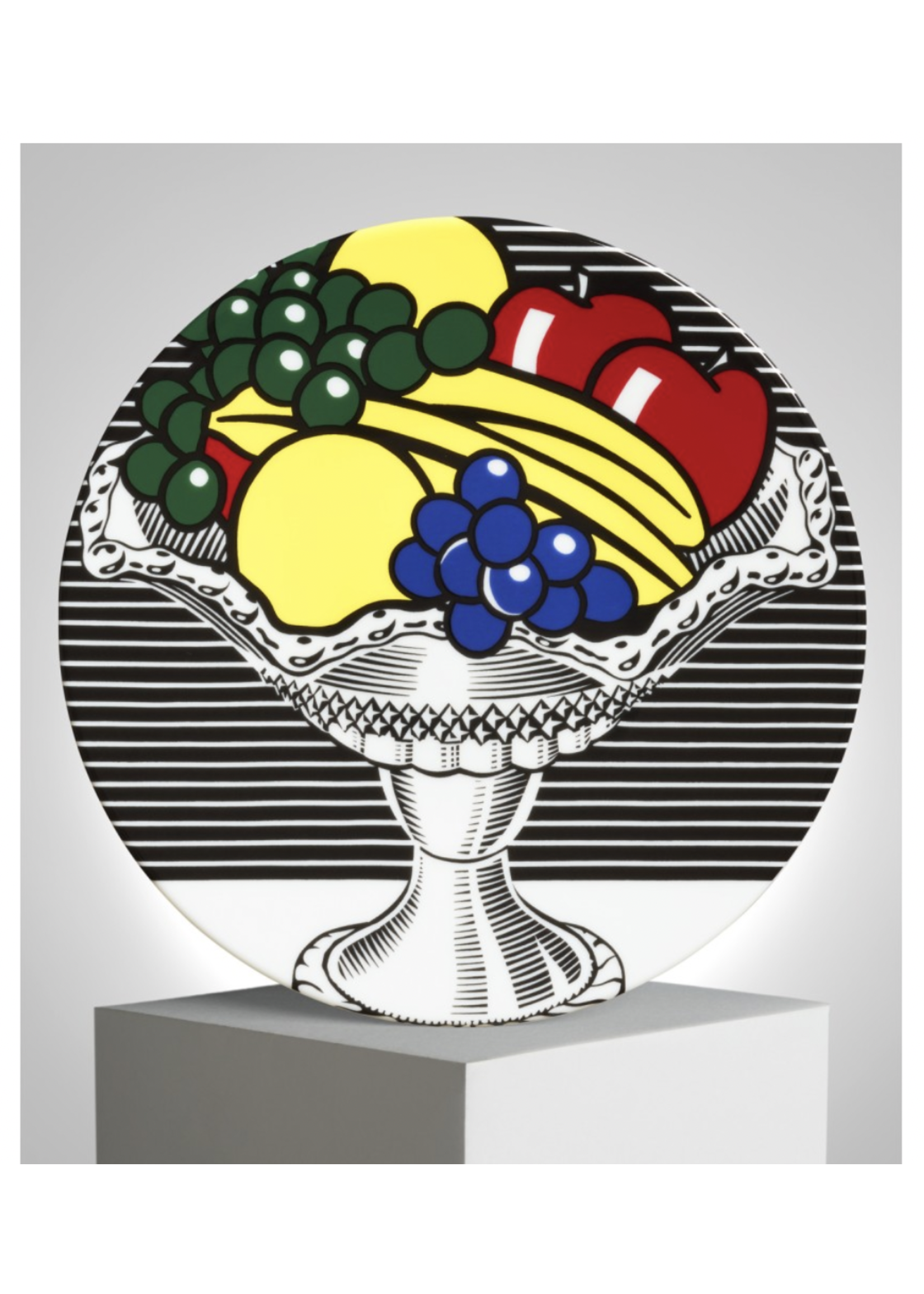 "Still Life with Crystal Bowl"Roy Lichtenstein