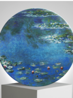 Porcelain Plate "Nymphéas" Claude Monet