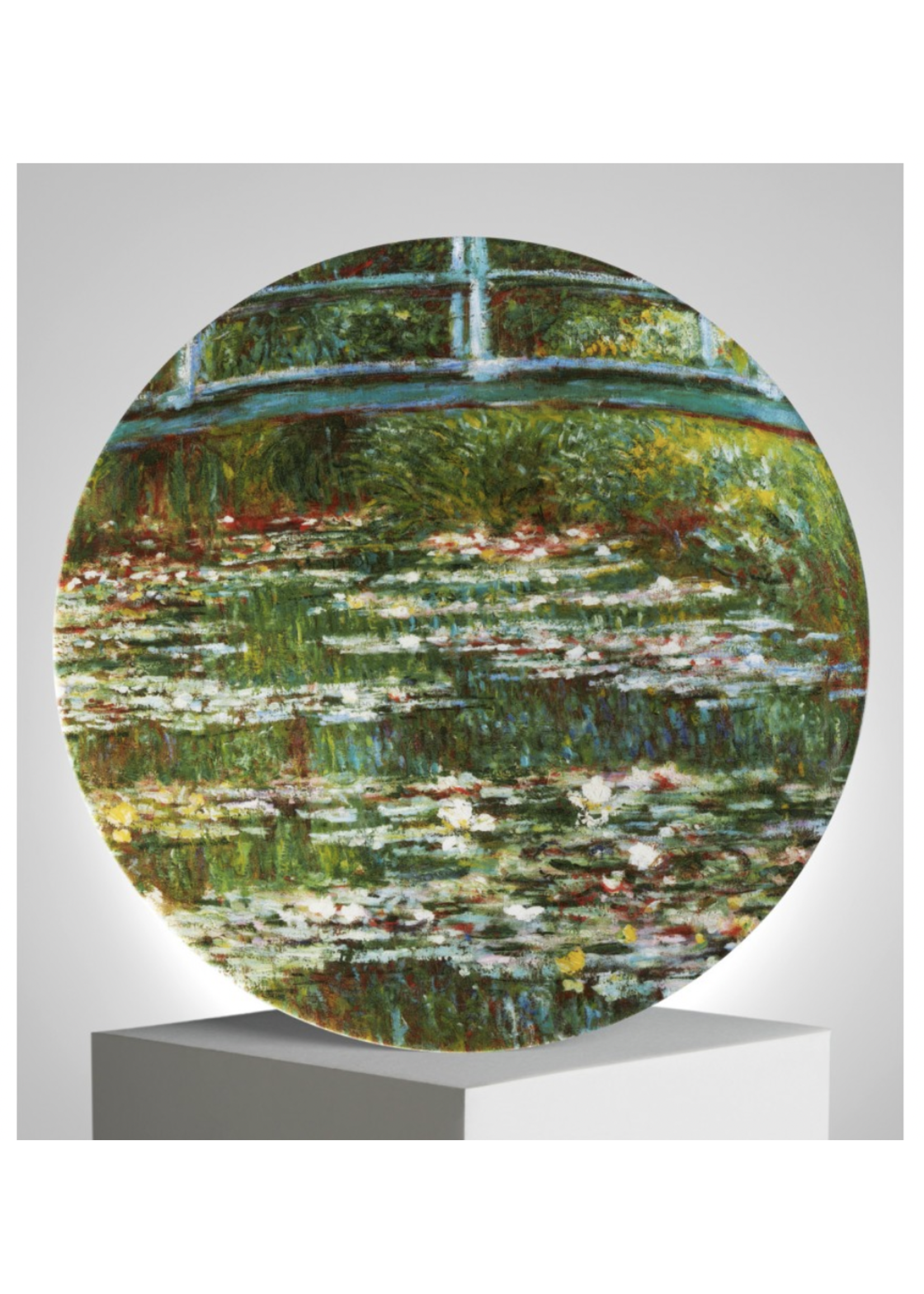 "Bridge over a Pond of Waterlilies" Claude Monet