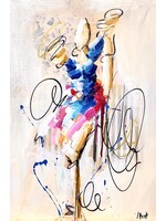 Ash Almonte Turquoise, Red, Pink figure