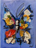 Butterfly on Blue Skies