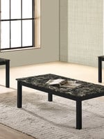 Generation Trade GT STAFFORD 3PC COCKTAIL TABLE SET BLACK