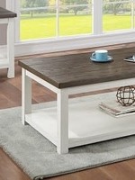 Crown Mark CROWN MARK DAKOTA SOLID WOOD COFFEE TABLE AND SIDE TABLES