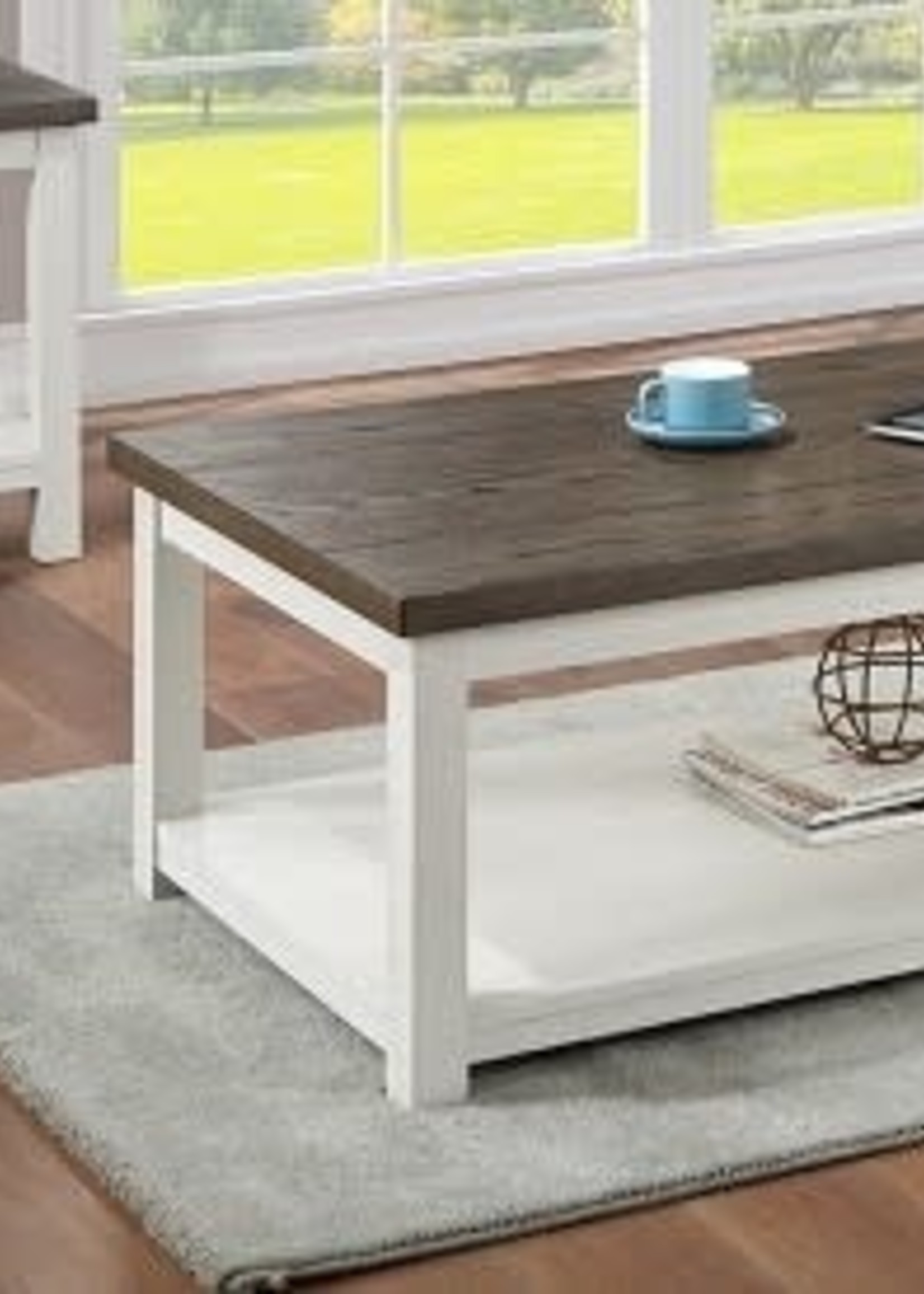 Crown Mark CROWN MARK DAKOTA SOLID WOOD COFFEE TABLE AND SIDE TABLES