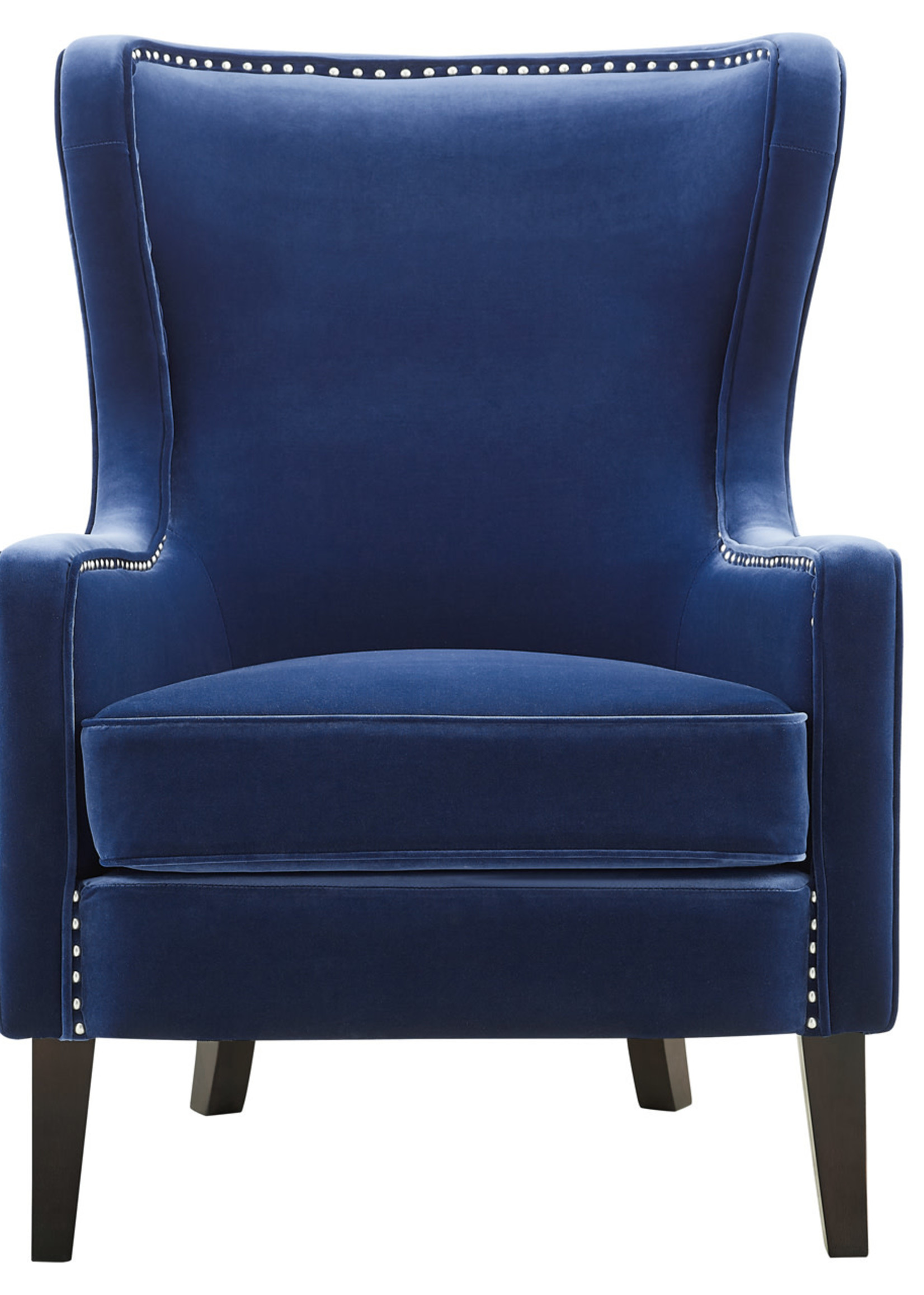 Steve Silver SS ROSCO VELVET ACCENT CHAIR BLUE