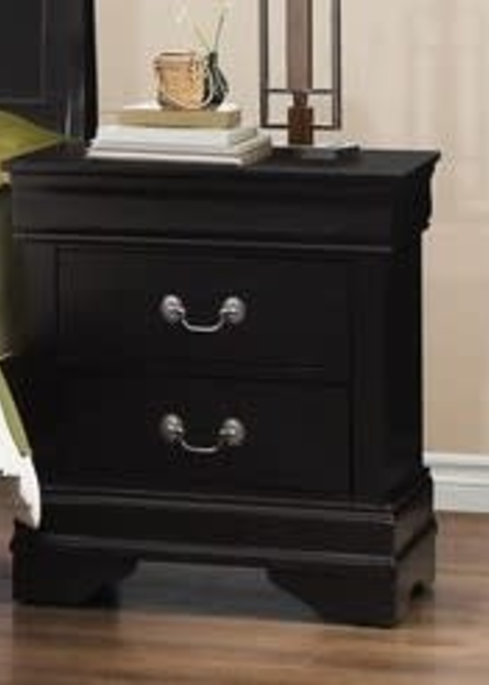 Generation Trade LOUIS PHILIPPE NIGHTSTAND BLACK