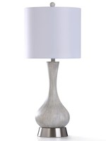 Style Craft SC CRYSTAL CREAM TABLE LAMP