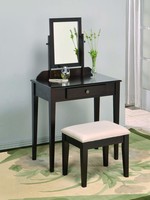 Crown Mark CLEARANCE IRIS VANITY  ESPRESSO