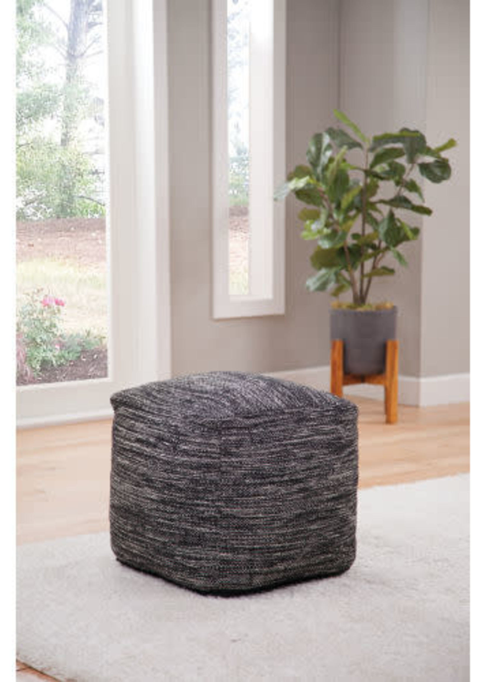 Steve Silver Omari Handwoven Pouf