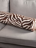 STYLE CRAFT DANN FOLEY LIFESTYLE BROWN ZEBRA BOLSTER