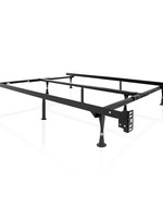 Malouf MALOUF UNIVERSAL ADJUSTABLE BED FRAME   Twin Full Queen King +  with Glides