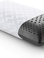 Malouf CLEARANCE MALOUF  ZONED BAMBOO CHARCOAL DOUGH PILLOW  Queen