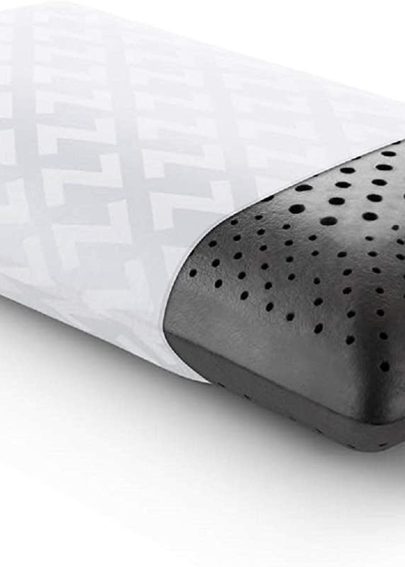 Malouf CLEARANCE MALOUF  ZONED BAMBOO CHARCOAL DOUGH PILLOW  Queen