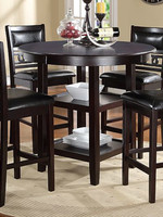 Generation Trade CHARLOTTE PUB TABLE SET  EBONY