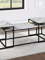 Crown Mark ADOLA 3PCS NESTING TABLES